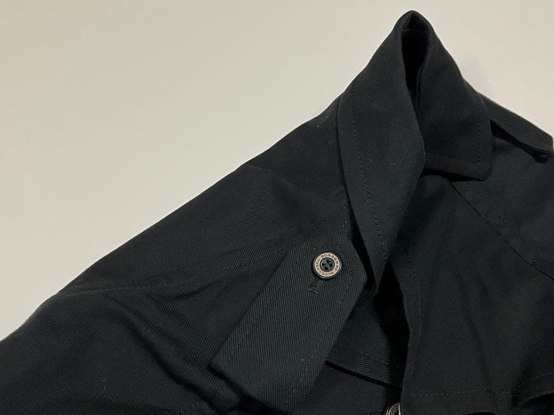 BURBERRY BLUE LABEL トレンチコート ブラック サイズ38