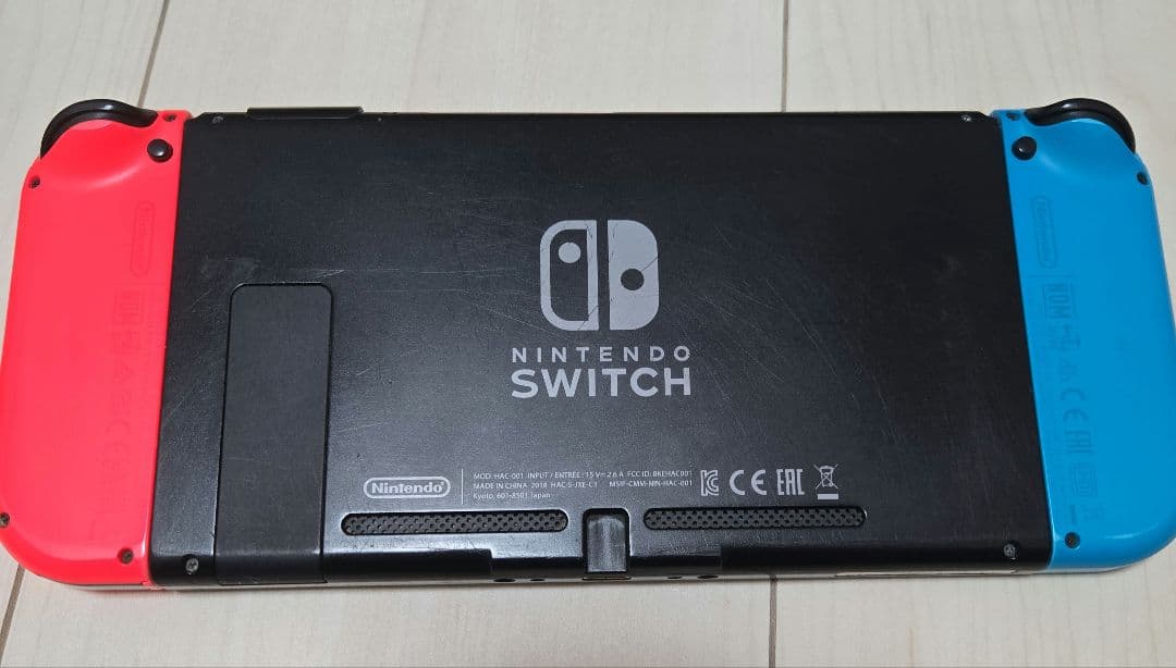 ジャンク品　Nintendo Switch ネオンブルー/ネオンレッド 本体
