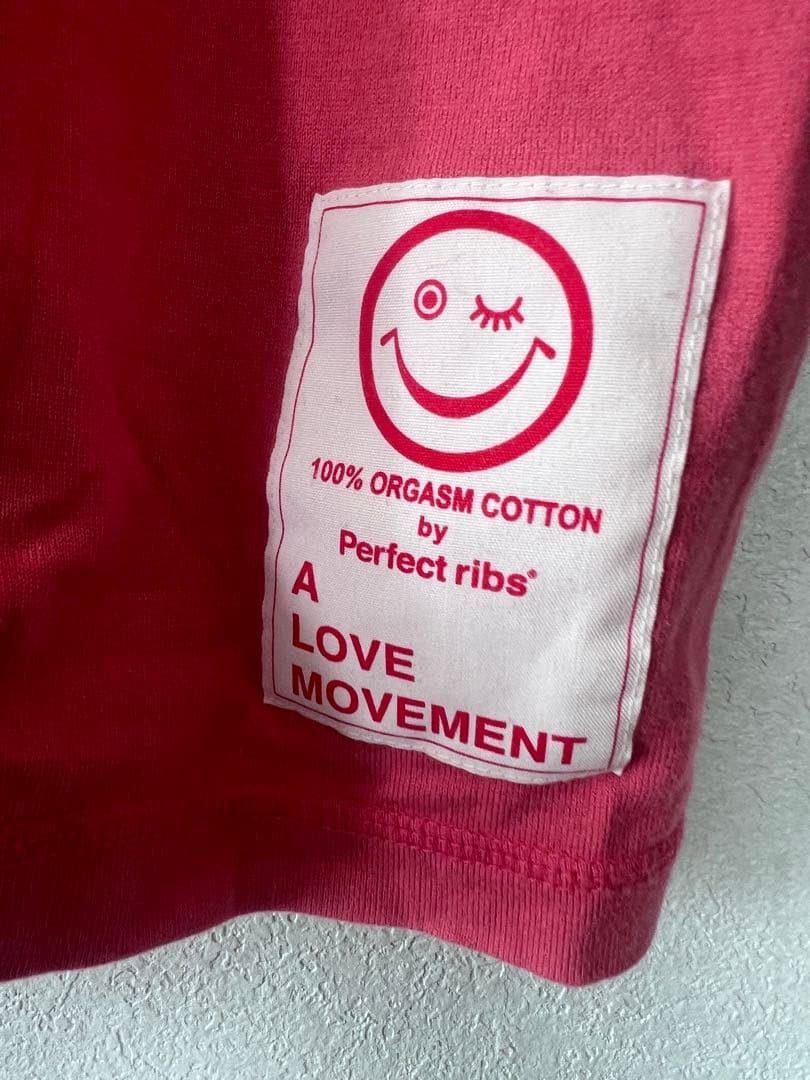 Perfect ribs×A Love Movement Tシャツ