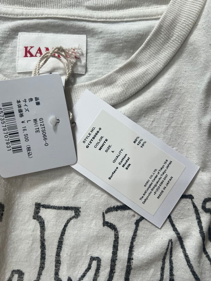 kamiya CALLING PRINTED TEE Lサイズ