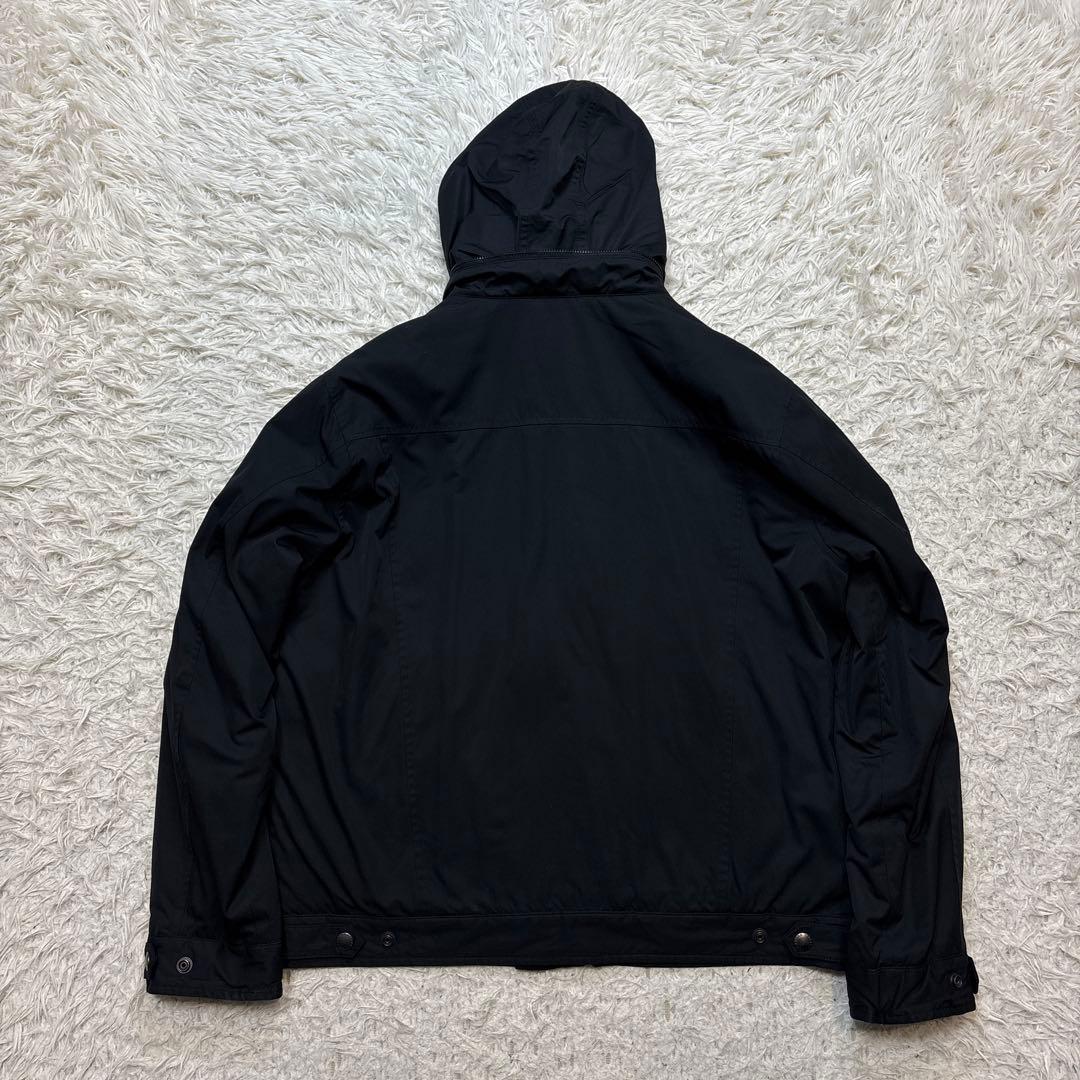 美品☆【ポロバイラルフローレン】ポニー　ブラック　フード　中綿　フリース　LL