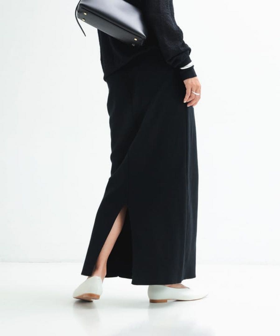【美品】Demi-Luxe BEAMSシンプル タイト ニットスカートM.