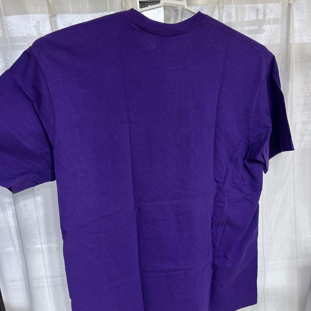 supreme ボックスロゴTシャツ　パープル