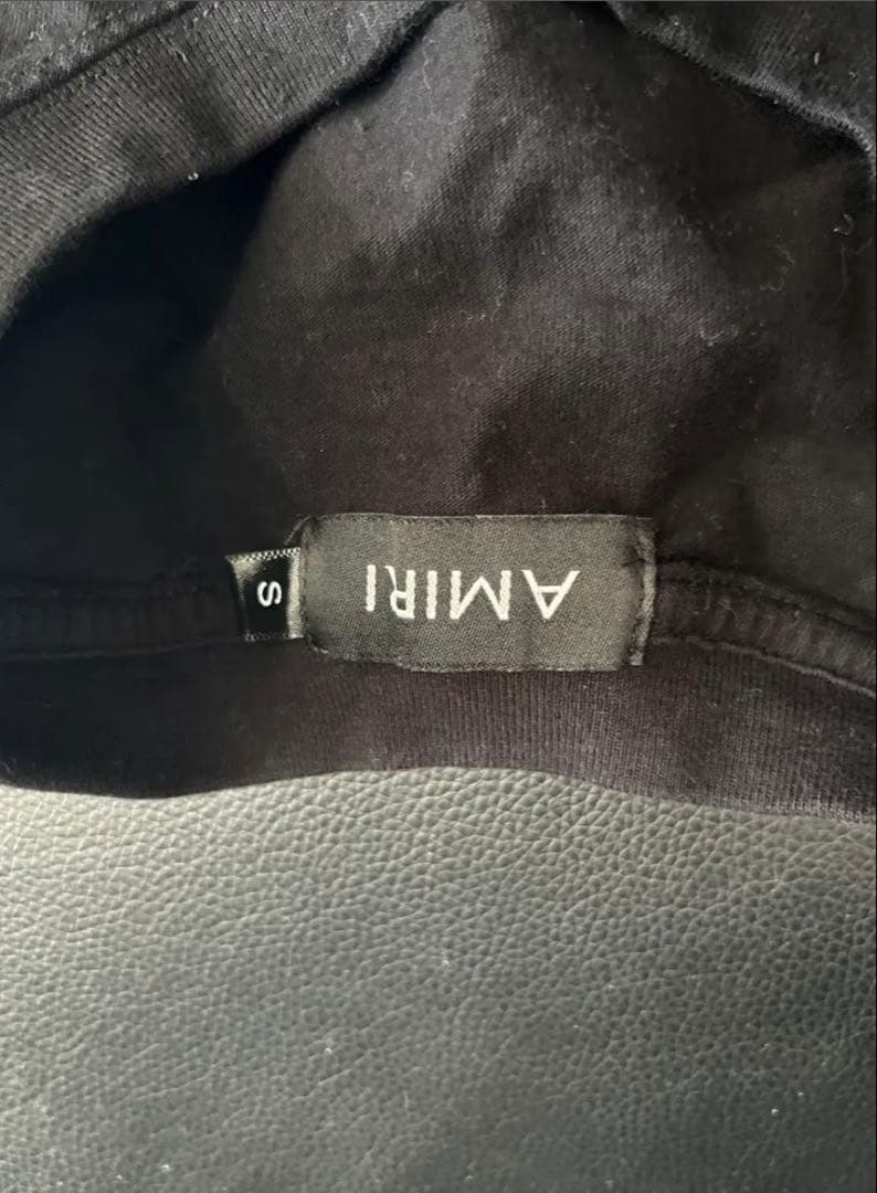 AMIRI ブラック Tシャツ Sサイズ
