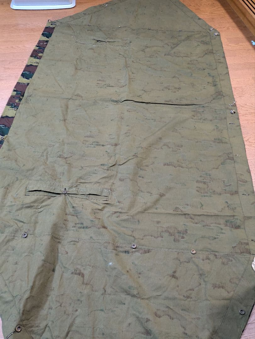 ベルギー軍幕　ジグソーカモ　used