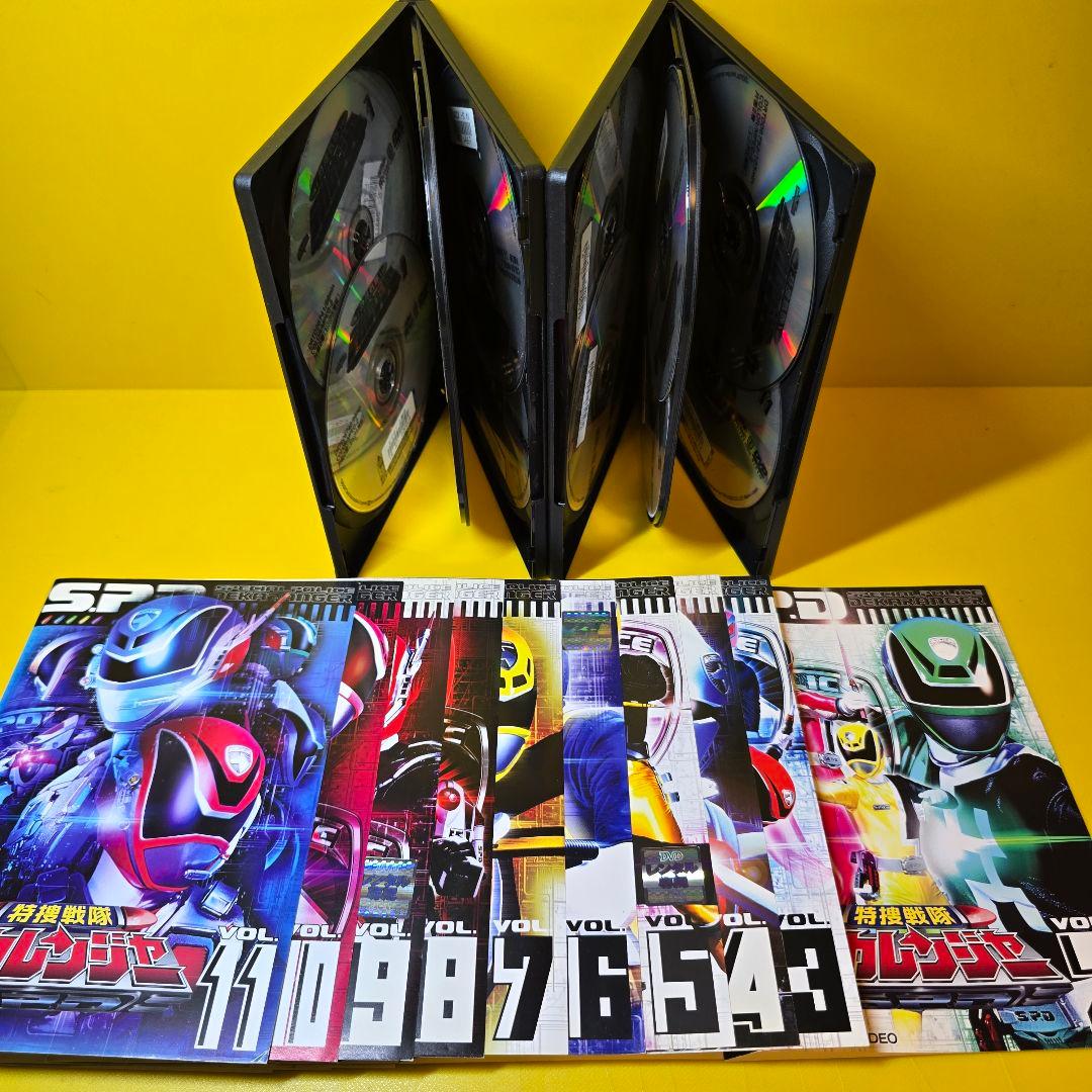 新品ケース交換済み　「特捜戦隊デカレンジャー 」12巻+劇場版　DVD全13巻