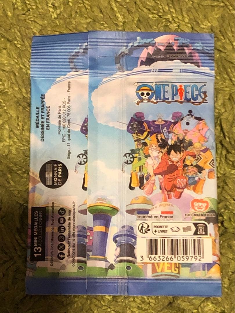 ONE PIECE ワンピース 26周年 フランスのパリ造幣局 特別な記念メダル