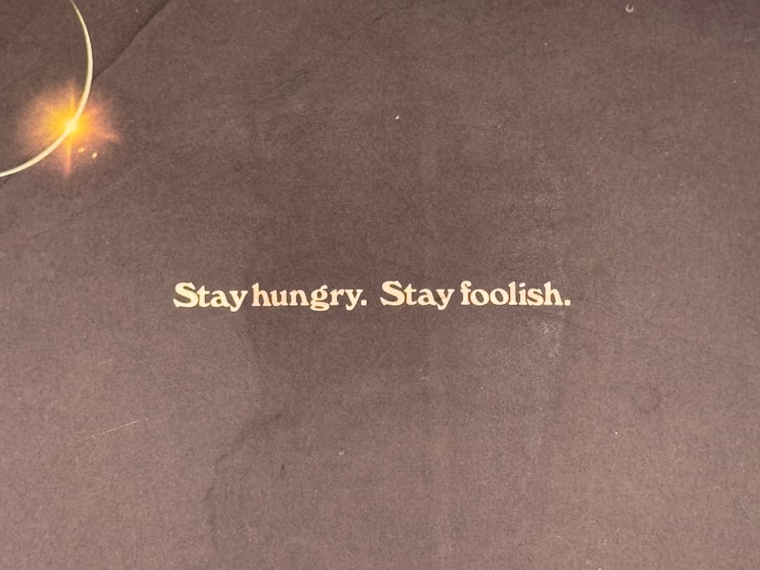 洋書 Whole Earth Epilog 1974 Jobs Stay hungry