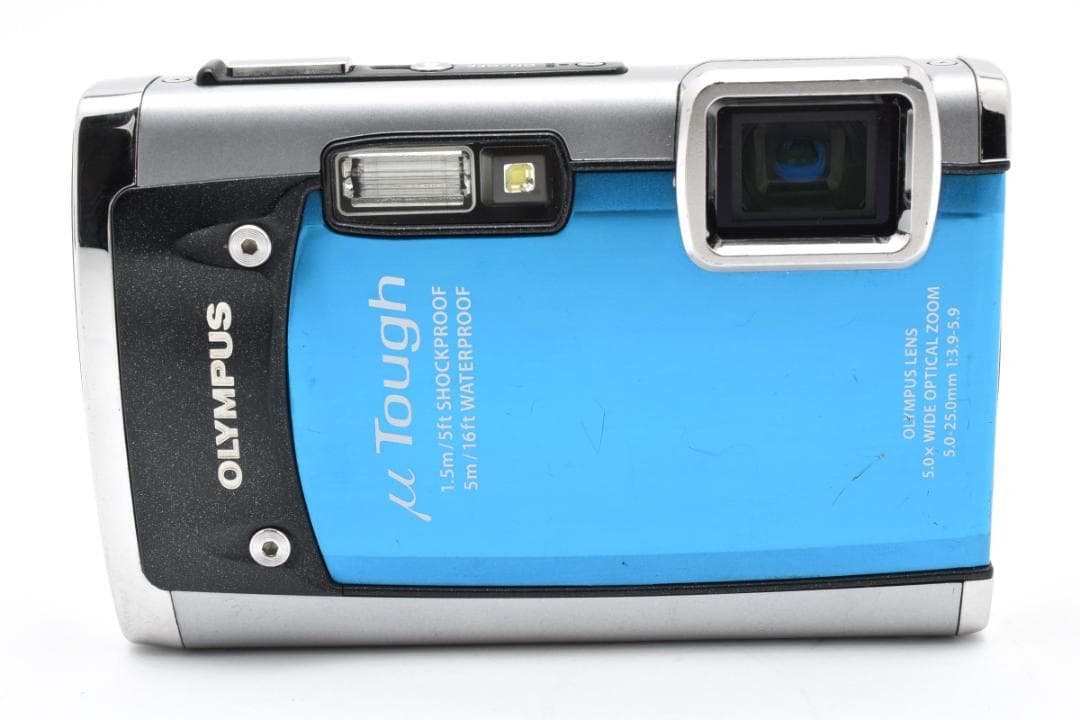 ■美品■ オリンパス　OLYMPUS μ TOUGH-6020 【防水・ブルー】