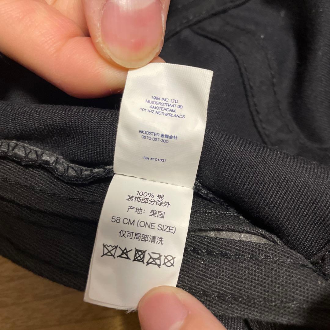 帽子 Supreme Camp Cap BLACK / made in USA