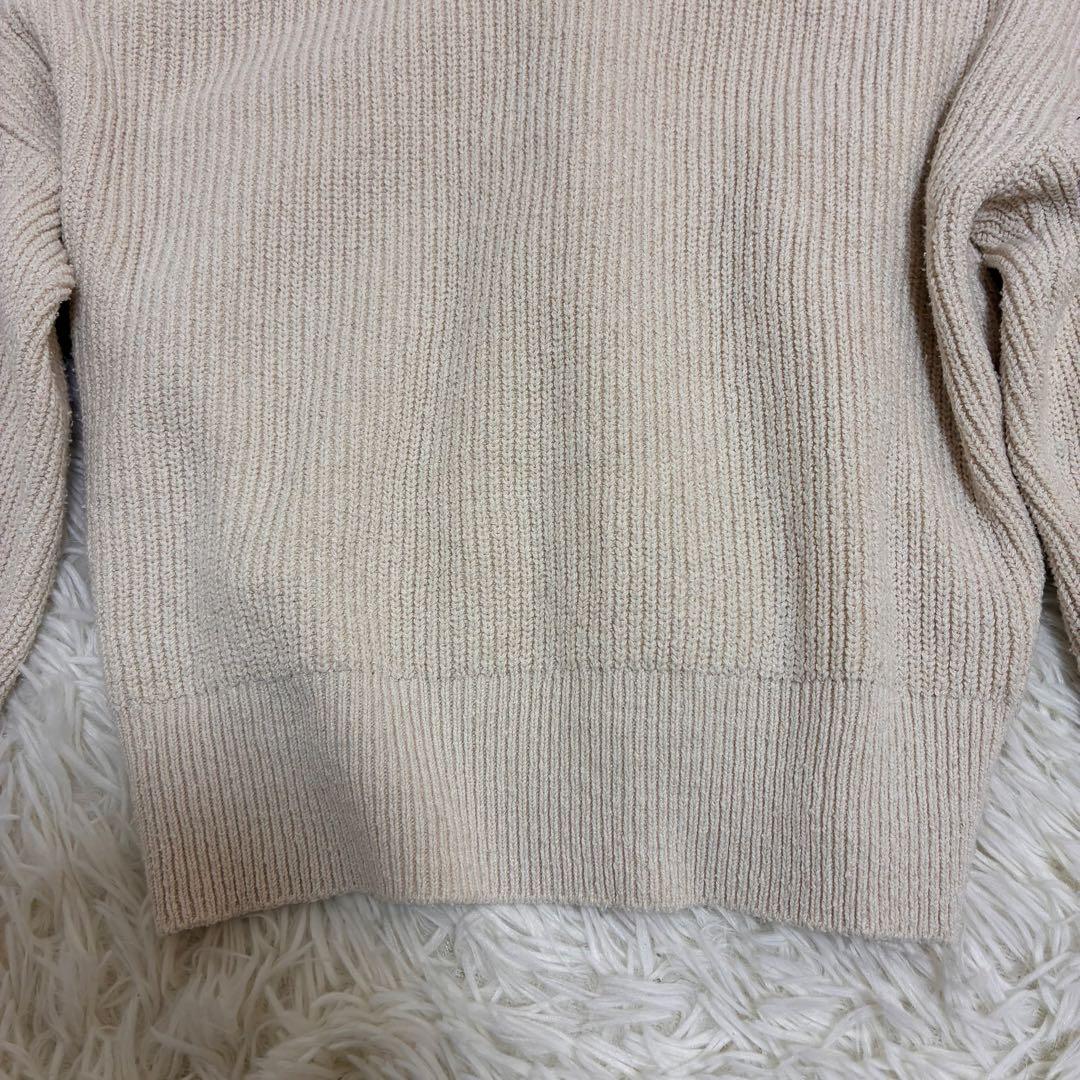 Plage　カーディガン　絹90%　セーラーカラー　23AW　アイボリー