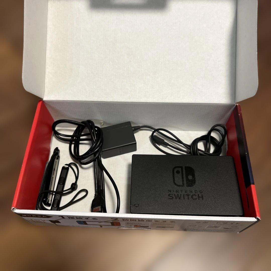 【箱、microSD(128GB)付き】Nintendo switch&付属品