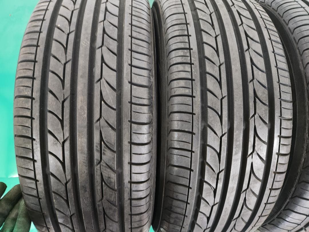 送料込☆ヨコハマタイヤ195/55R16日本製☆4本