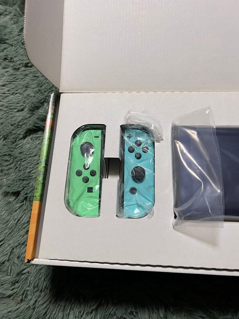 美品　Nintendo Switch あつまれどうぶつの森セット　初期化済