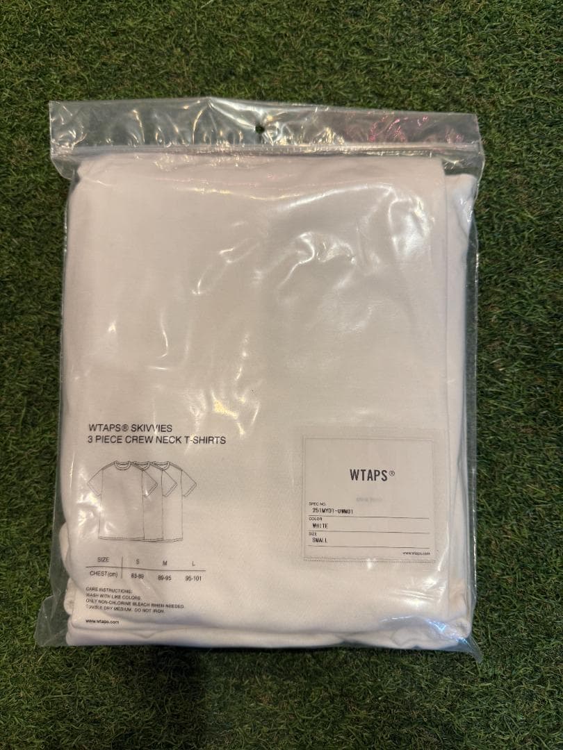 [新品]WTAPS 2025年モデル 3枚パック ホワイト