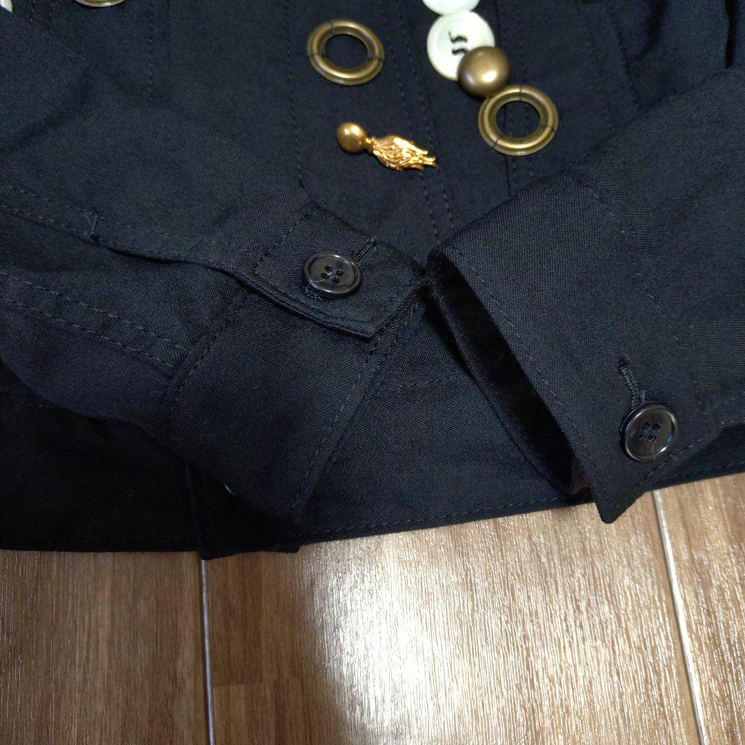 【希少】ブラックコムデギャルソン ブラック　ジャケット XS