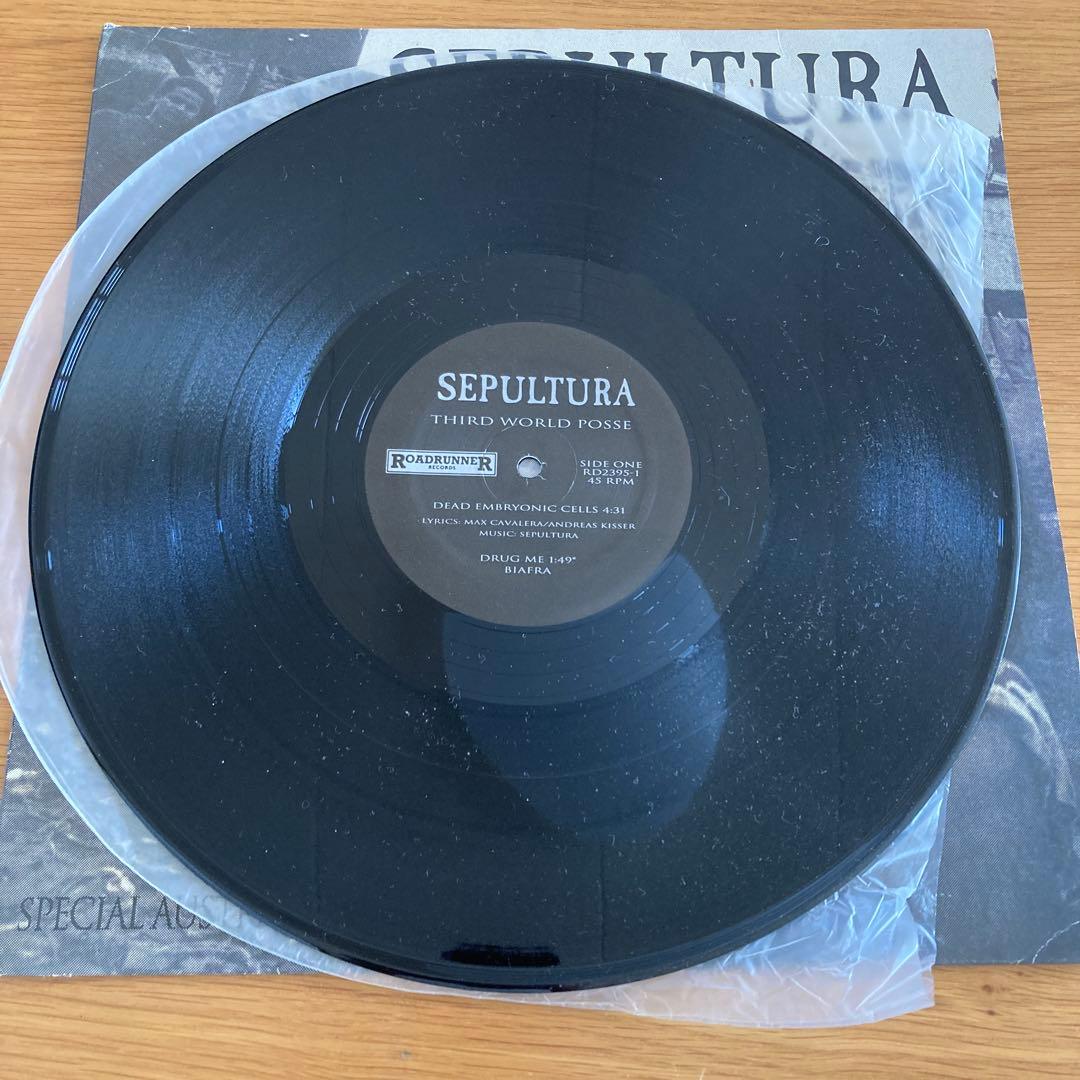 【激レア/豪州限定盤】SEPULTURA / Third World Posse