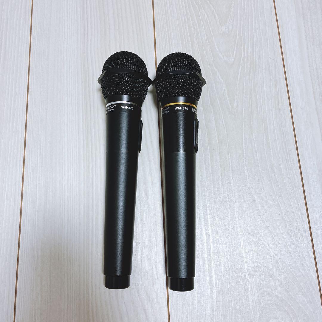 ●JOYSOUND WM-870ワイヤレスマイク ジョイサウンド●