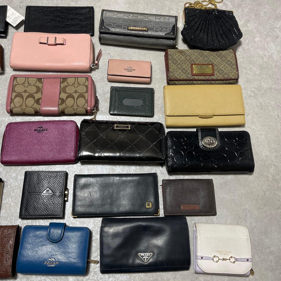 dunhill PRADA COACH まとめ売り 長財布 折り財布 セット