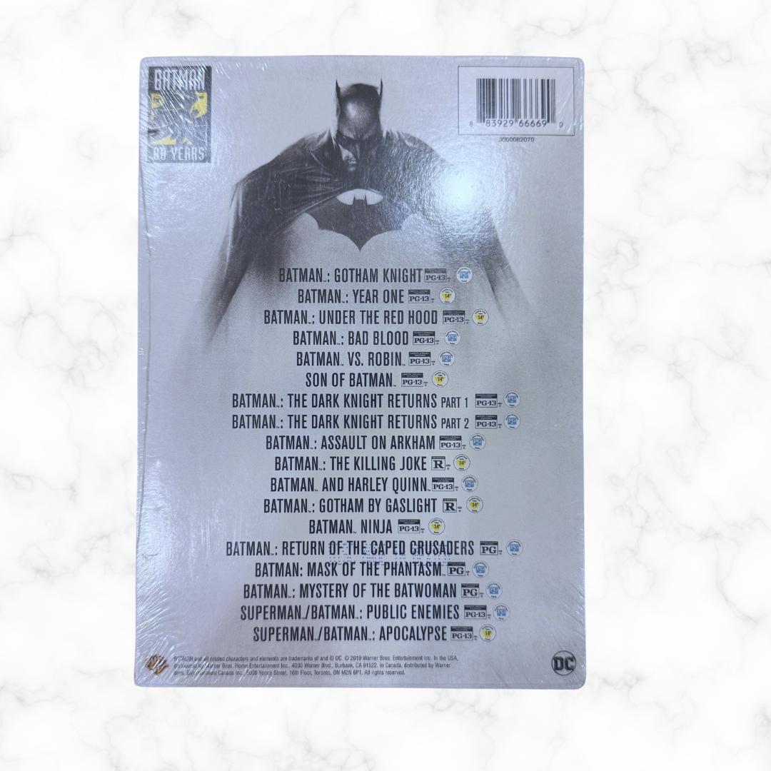 BATMAN 80th ANNIVERSARY DVD 18作品収録