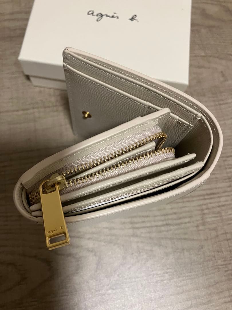 アニエスベー　二つ折り財布