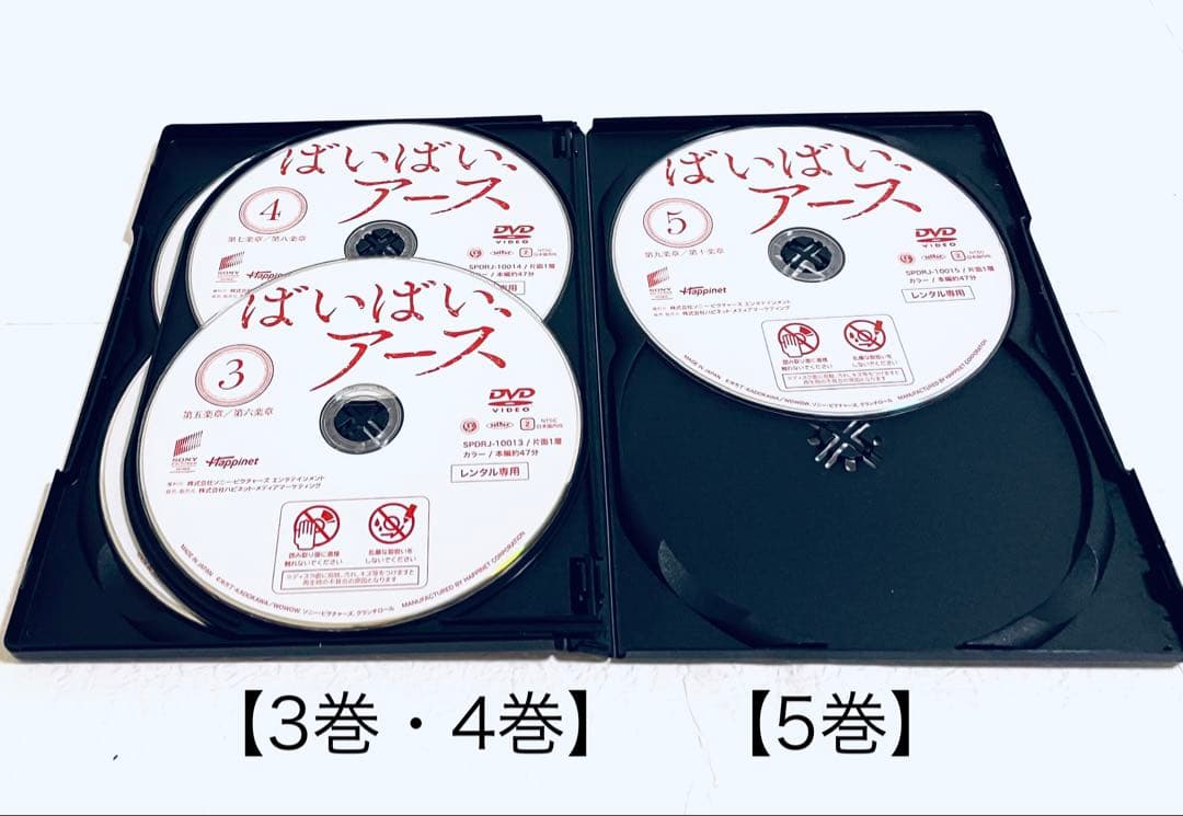 ばいばい、アース　【全5巻】　レンタル版DVD 全巻セット　アニメ