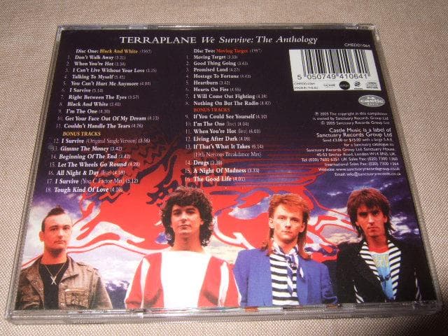 TERRAPLANE,テラプレイン,THUNDERの前身バンド,ハードロック