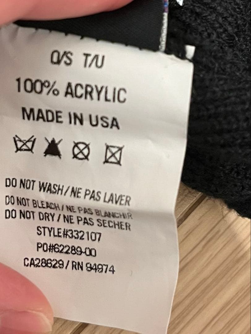 Our legacy stussy コラボ　ニット帽　新品未使用品