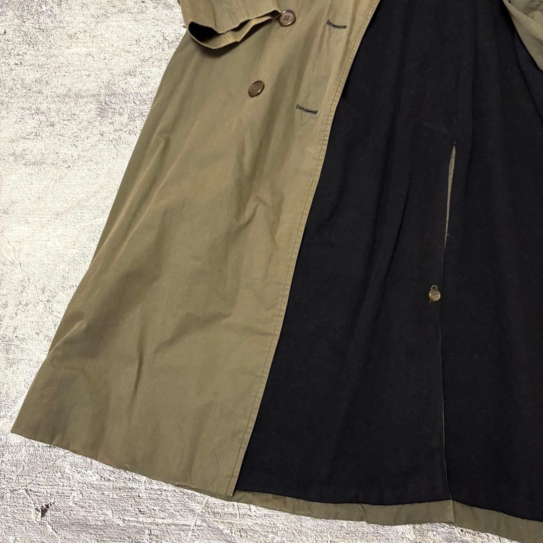 希少　ヴィンテージ　BURBERRYトレンチコート オリーブカーキ