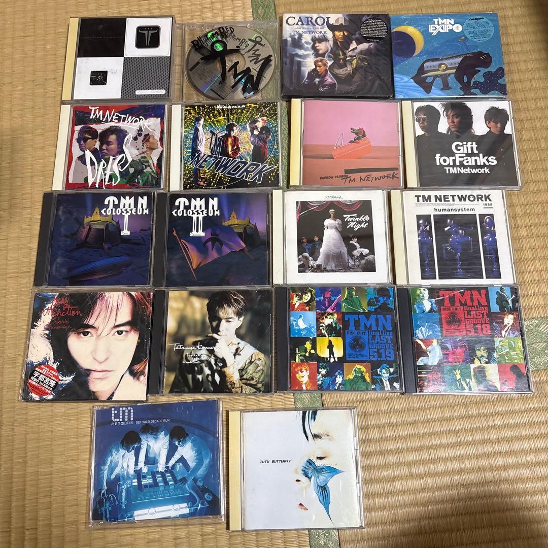 まとめ売り TM NETWORK TMN アルバム CD 18枚セット 小室哲哉