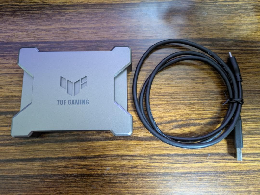 TUF GAMINGキャプチャーボックス、FHD120モデル。