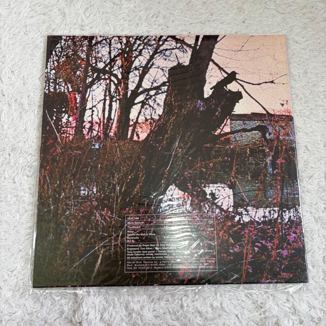 希少 美品 Black Sabbath 黒い安息日 LP ワーナー