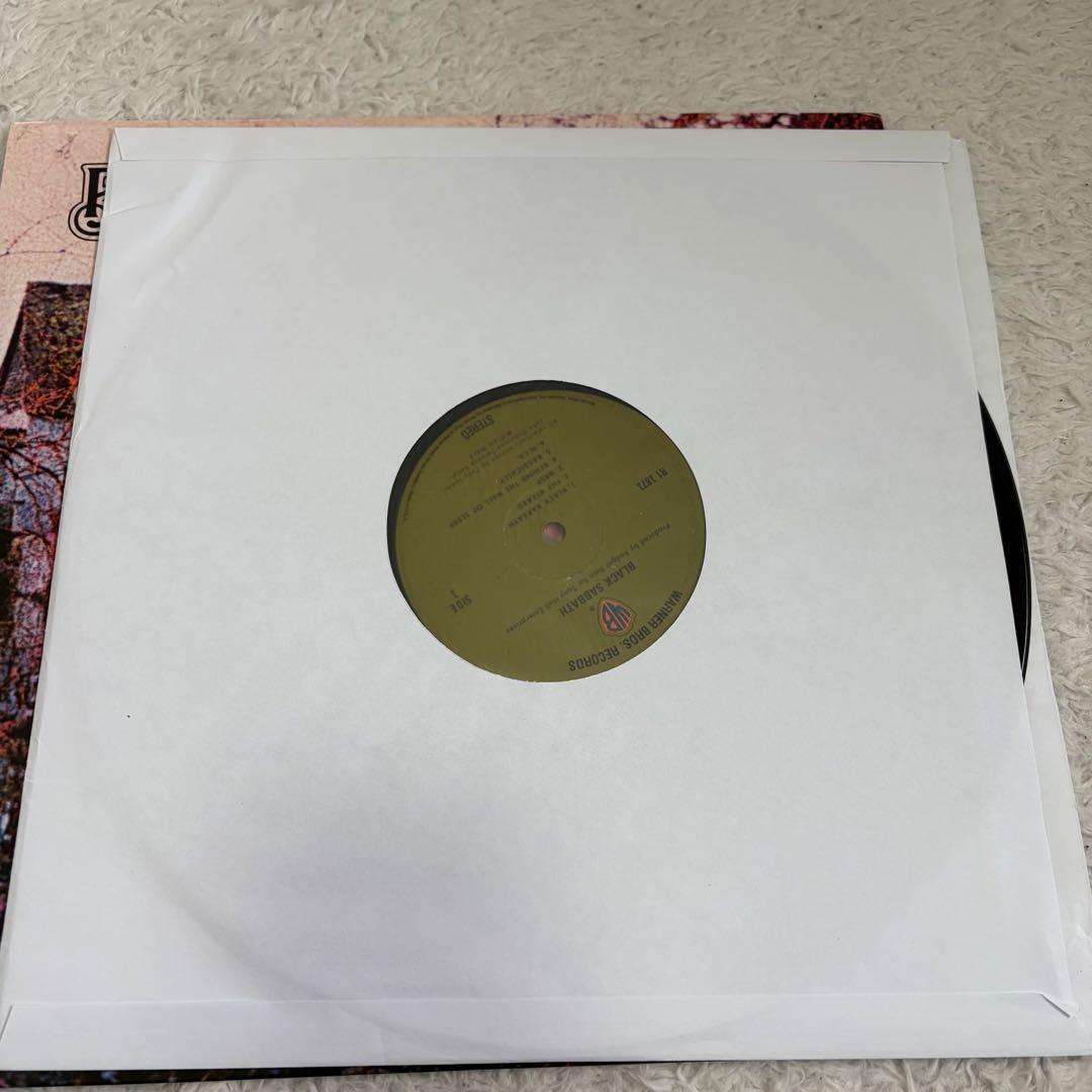 希少 美品 Black Sabbath 黒い安息日 LP ワーナー