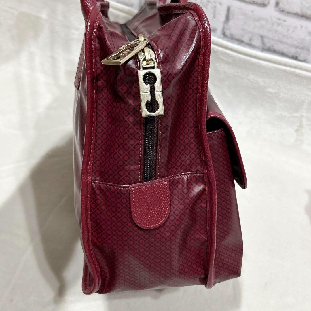 未使用✨　ゲラルディーニ　ボストンバッグ　トートバッグ　ワインレッド
