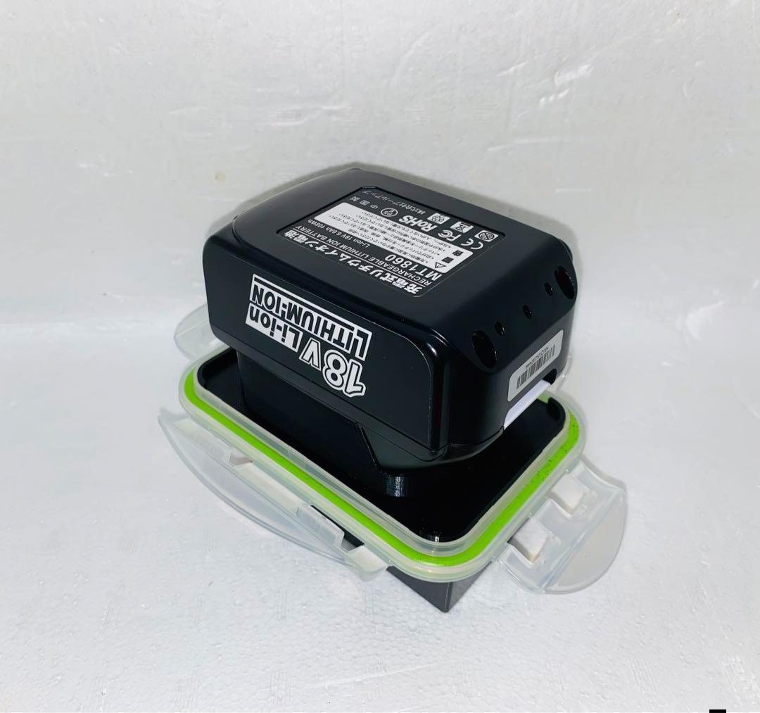 電動リール　防水バッテリーボックス　マキタ18V 14.4V