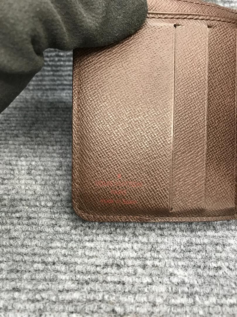 LOUIS VUITTON　ルイヴィトン　二つ折り財布　ダミエ　262