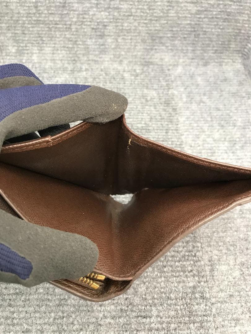 LOUIS VUITTON　ルイヴィトン　二つ折り財布　ダミエ　262