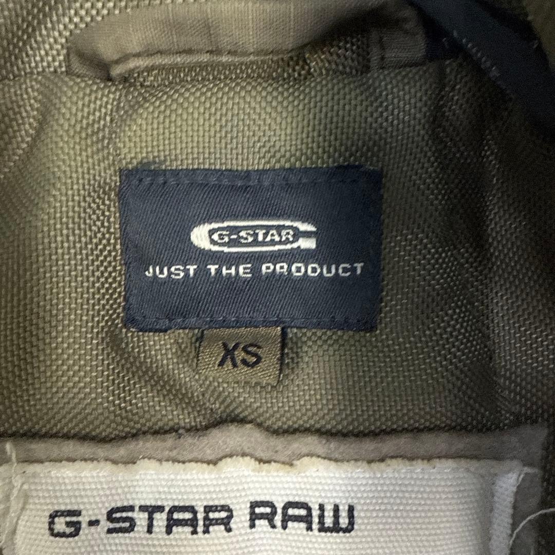 G-STAR RAW グランジ y2k フード付き ミリタリージャケット