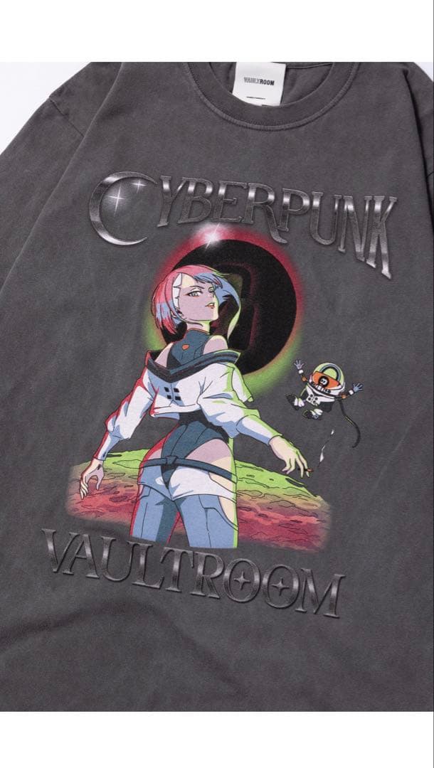 VAULTROOM × LUCY TEE / CHARCOAL