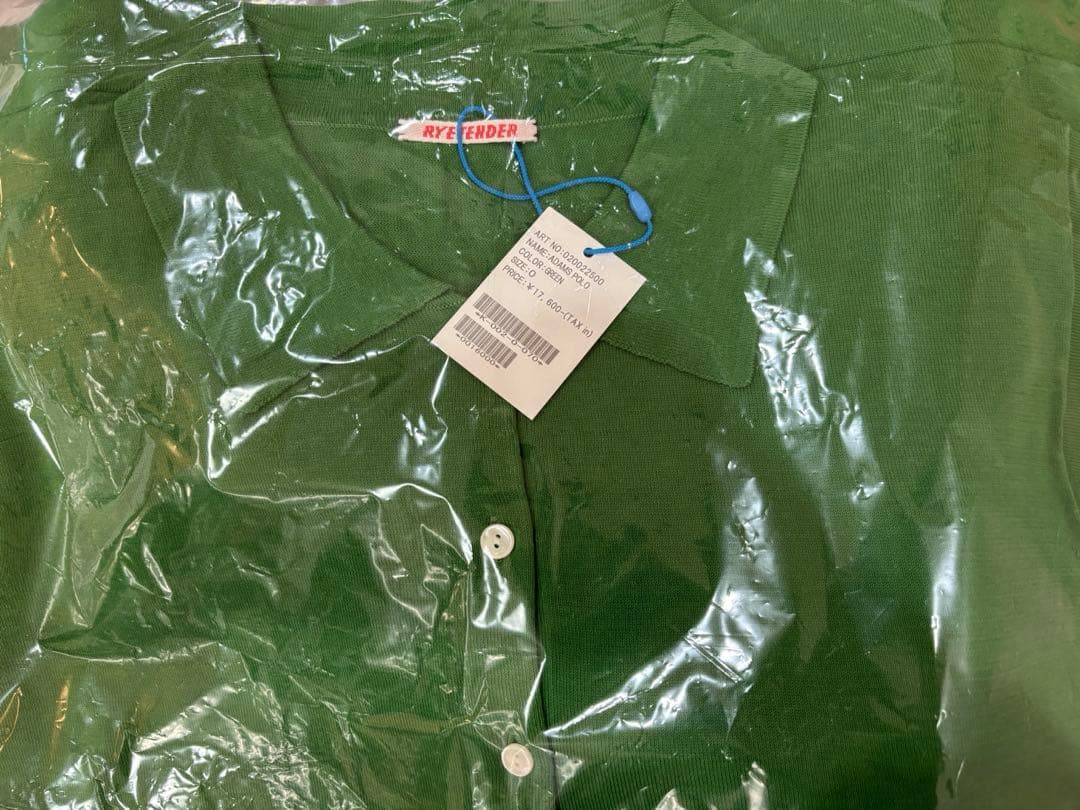 【新品】RYE TENDER adams polo / green