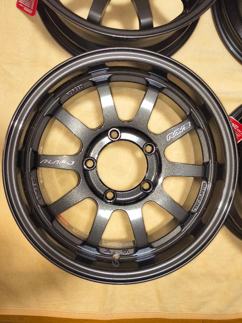 RAY'S A-LAP-J16×6J+5 DB 軽量鍛造新品 JB74シエラ対象