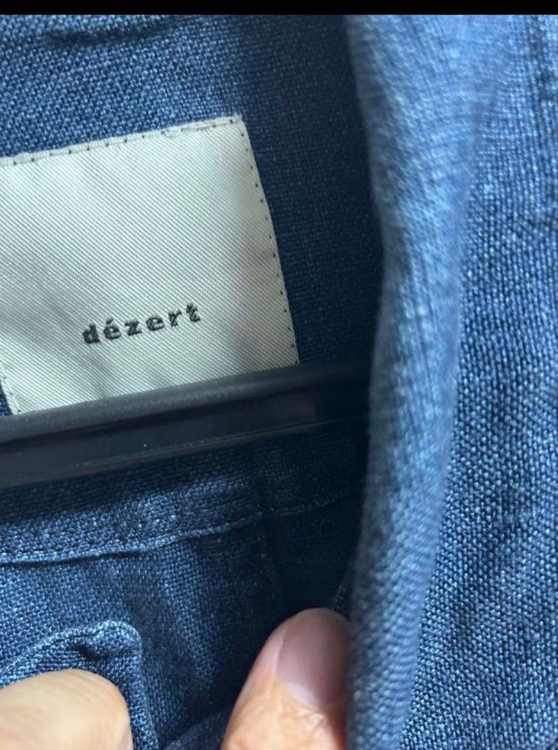dezert dézert de'zert デザート　リネン カバーオール