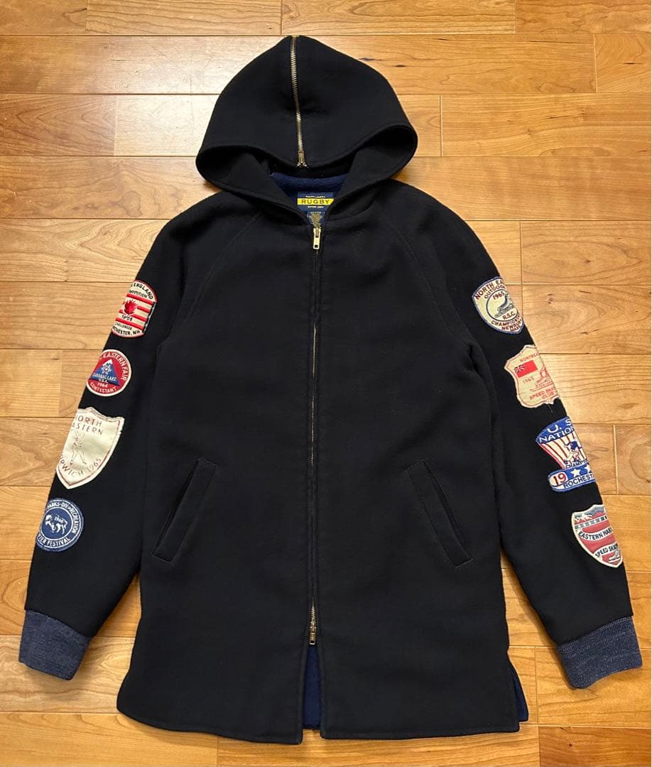 希少　RUGBY　ラグビー　ラルフローレン　パーカー　TALON ワッペン　XS