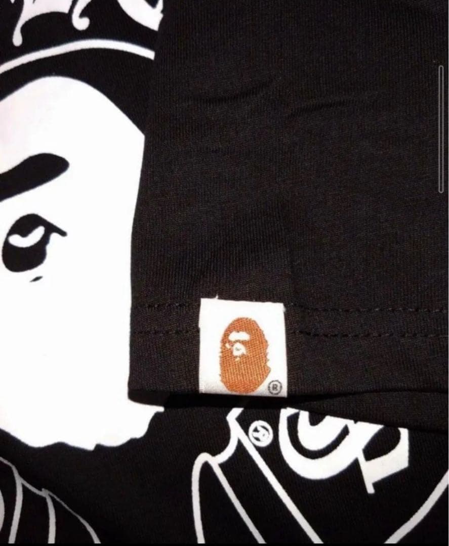 A BATHING APE × CHROME HEARTS コラボTシャツ 黒L