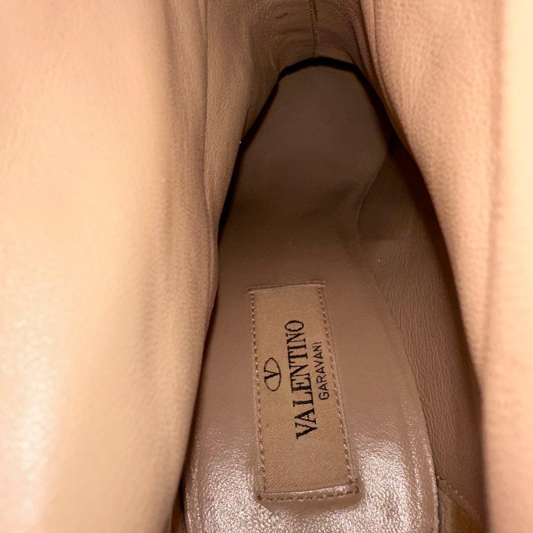 VALENTINO ヴァレンティノ　スタッズ　ロングブーツ　ニーハイブーツ　美品