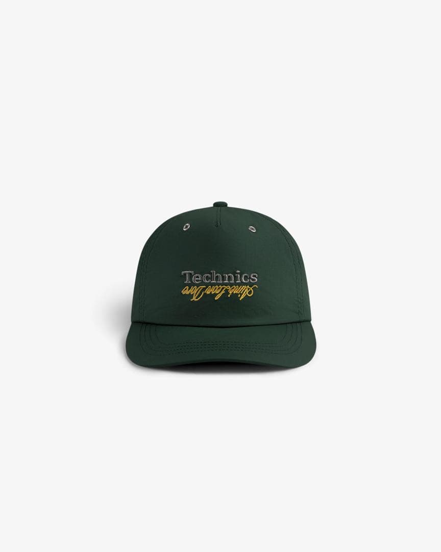 2026 ALD / Technics Nylon Logo Hat グリーン