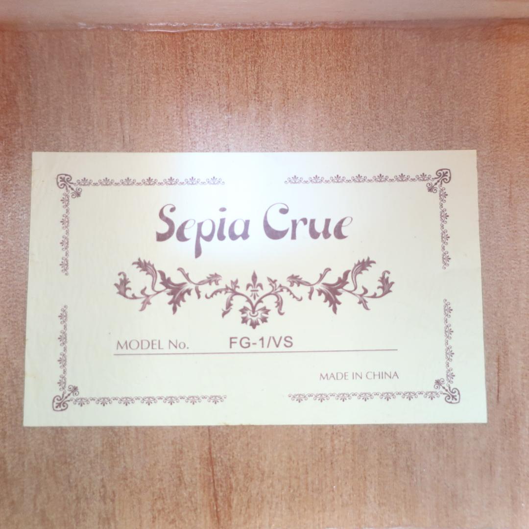 弦交換 ほぼ未使用 Sepia Crue FG-1/VS アコースティックギター