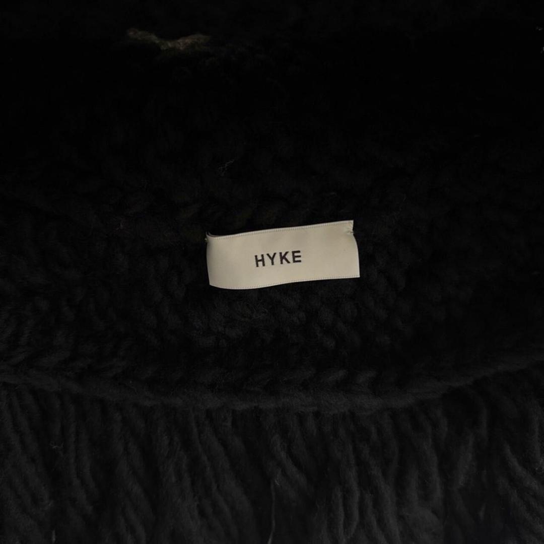 【新品タグ付】HYKE 近年モデル CABLE NECK WARMER スヌード