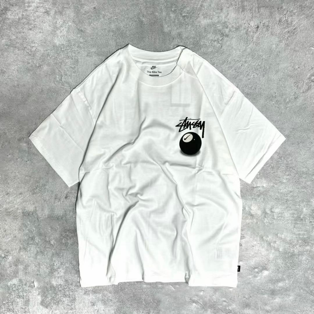 ［希少］Stussy × Nike 8 Ball T-Shirt \"White\"