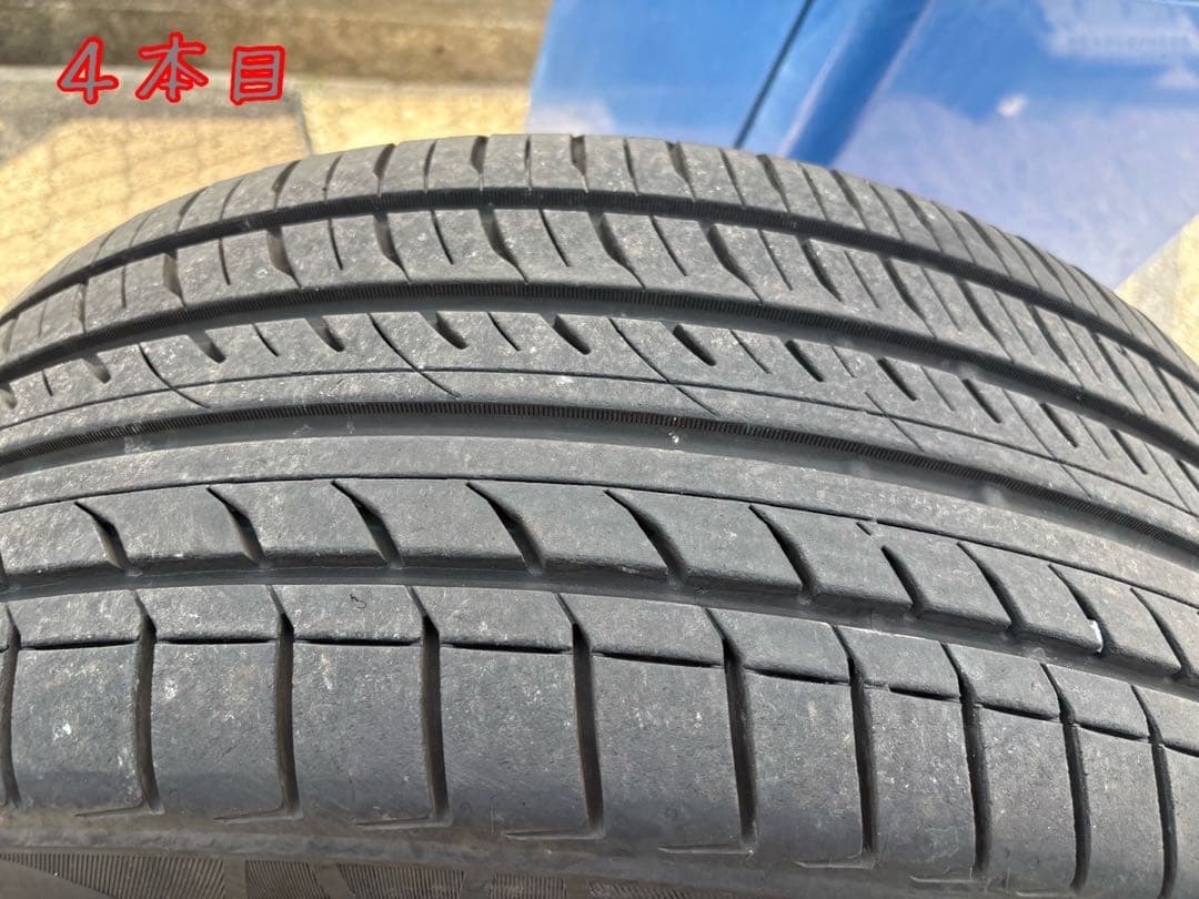 ＷＡＬＤジェニュインラインホイールとタイヤセット〔中古〕洗浄済み